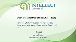 Green Methanol Market PPT SlideServe