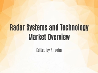 Radar Systems and Technology Market