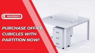 Purchase Office Cubicles with Partition now! | Office Furniture with Five Years