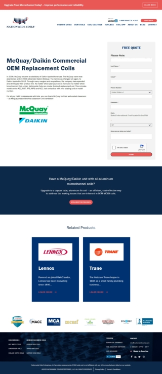 Daikin Commercial Hvac Coils