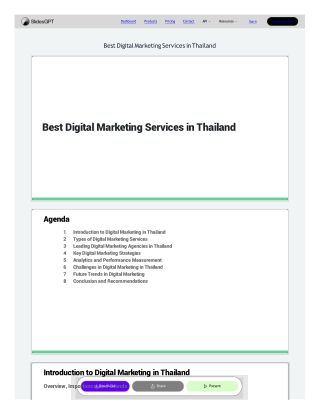 Best Digital Marketing Services in Thailand