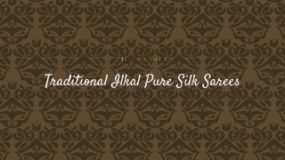 Buy Online Latest Ilkal Mysore Silk Sarees in Hubli and India