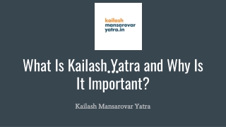 What Is Kailash Yatra and Why Is It Important_