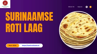 Surinaamse Roti laag