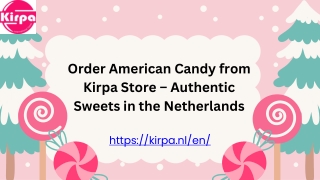Order American Candy