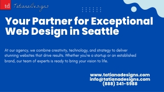 Your Partner for Exceptional Web Design in Seattle