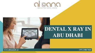 DENTAL X RAY  IN ABU DHABI