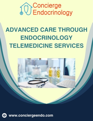 Advanced Care Through Endocrinology Telemedicine Services