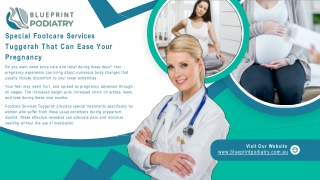 Pregnancy Footcare Services Tuggerah for Comfort and Support