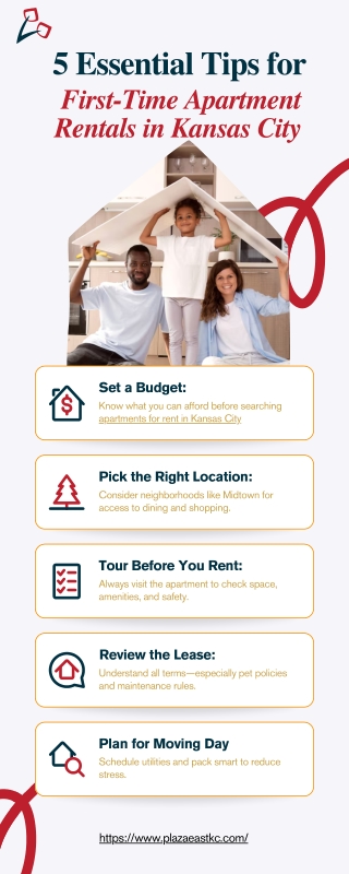 5 Essential Tips for  First-Time Apartment Rentals in Kansas City
