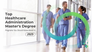 Top Healthcare Administration Master's Degree Programs You Should Know About in