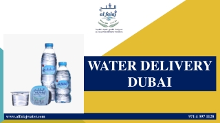 WATER DELIVERY DUBAI