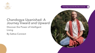 Chandogya Upanishad | Online Sattva Course | Himalayan Master Anand Mehrotra