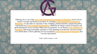 event management company in bangalore