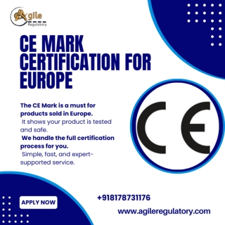 Get CE Certification for Your Products in India