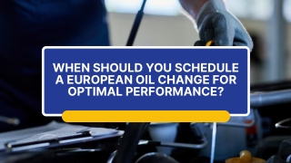 Reliable Lubrication for High-End Engines