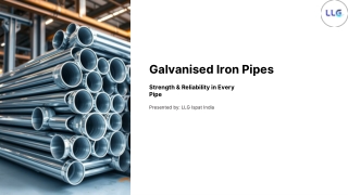 Galvanised Iron Pipes