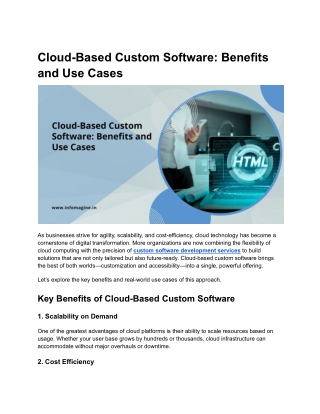 Cloud-Based Custom Software_ Benefits and Use Cases