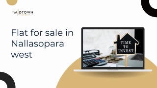 Flat for sale in Nallasopara west