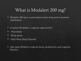 Modalert 200mg: Stay Focused & Awake Naturally