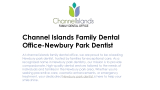 Your Trusted Newbury Park Dentist For Complete Family Dental Care