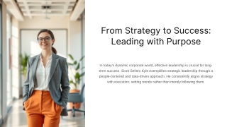 Scott Sellers Kyle: Unlocking Business Growth Through Strategy