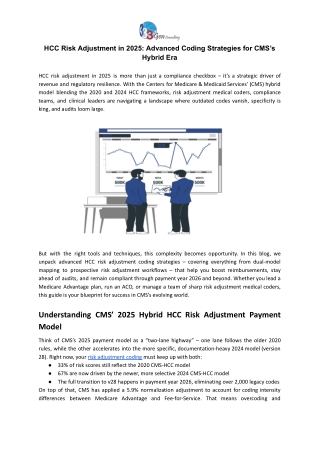 HCC Risk Adjustment in 2025: Key Coding Strategies