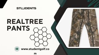 Heavy-Duty Cotton Twill Realtree Pants – Built for the Course