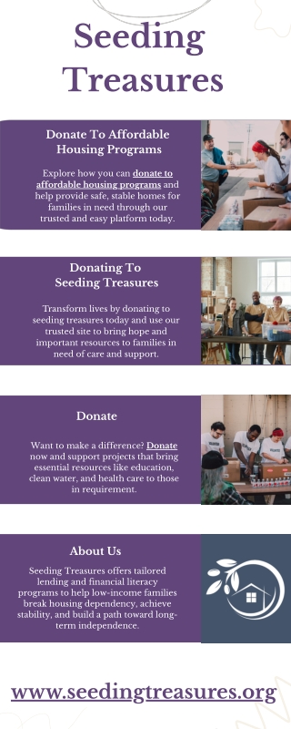 Donate To Affordable  Housing Programs