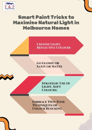 Smart Paint Tricks to Maximise Natural Light in Melbourne Homes