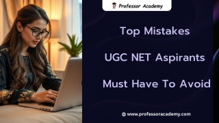 Navigating the UGC NET Exam Avoiding Common Pitfalls