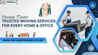 Trusted Moving Services for Every Home & Office