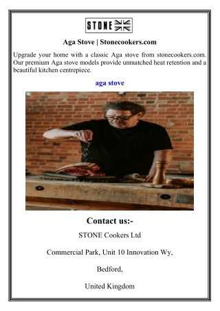 Aga Stove Stonecookers.com
