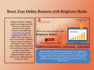 How to Optimize Your Website for Search Engines with Brightara Media?