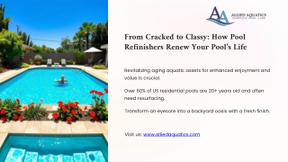 From Cracked to Classy How Pool Refinishers Renew Your Pool’s Life