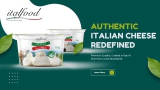 Italfood – A Legacy of Authentic Italian Cheese