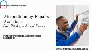 Airconditioning Repairs Adelaide
