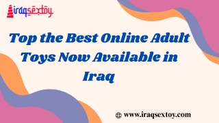 Top the Best Online Adult Toys Now Available in iraq - iraqsextoy.com