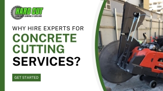 Why Hire Experts for Concrete Cutting services