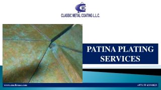 PATINA PLATING SERVICES