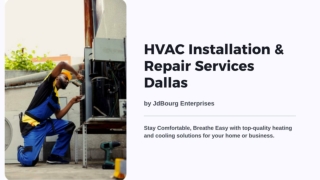 HVAC Installation & Repair Services Dallas