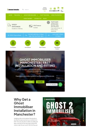 Why a Ghost Immobiliser in Manchester is a Smart Investment for Your Car