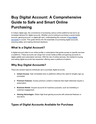 Buy Digital Account_ A Comprehensive Guide to Safe and Smart Online Purchasing