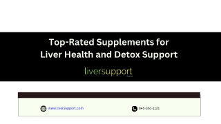 Top-Rated Supplements for Liver Health and Detox Support - www.liversupport.com