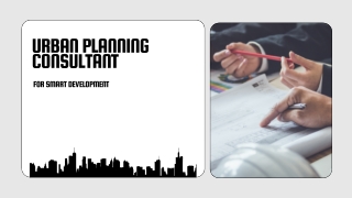 Urban Planning Consultant for Smart Development