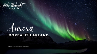 Aurora borealis Lapland