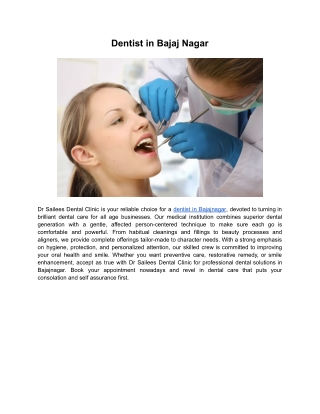 Dentist in Bajaj Nagar