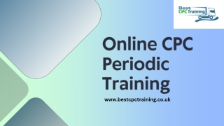 Get the CPC Periodic Training Online
