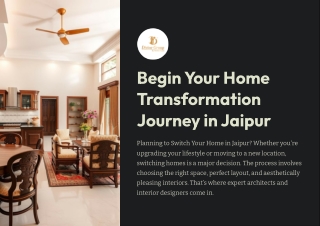 Switch Homes with Style: Expert Architecture & Interior Design by Monika Gupta