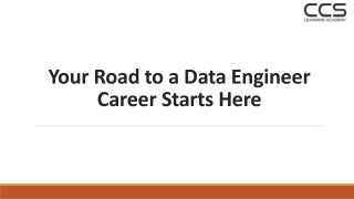Your Road to a Data Engineer Career Starts Here